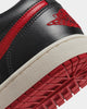 Jordan Women's Air Jordan 1 Low "Bred Sail" Black/Red