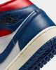 Jordan Women's Air Jordan 1 Mid "Blue/Red" White/French Blue