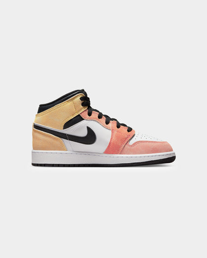 Jordan Kids' Air Jordan 1 Mid SE (GS) "Flight Club" Magic Ember