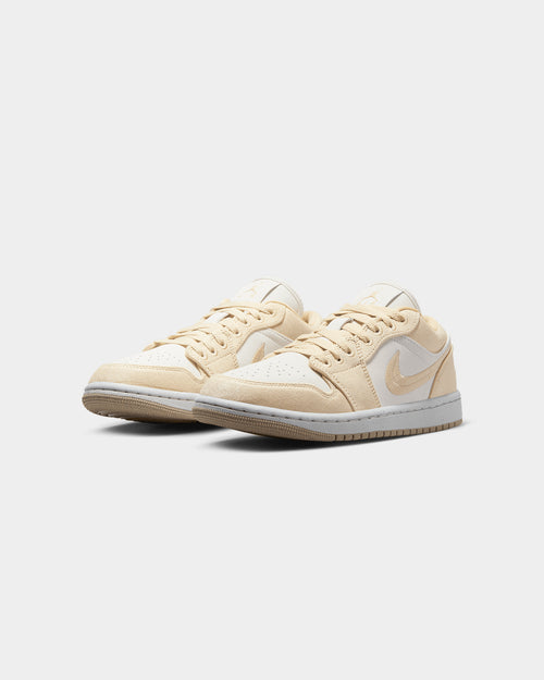 Jordan Women's Air Jordan 1 Low SE "Canvas" Team Gold/Sail