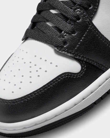 Jordan Women's Air Jordan 1 Mid "Panda" White/Black-White