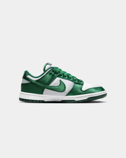 Nike Women's Dunk Low "Satin Green" White/Team Green