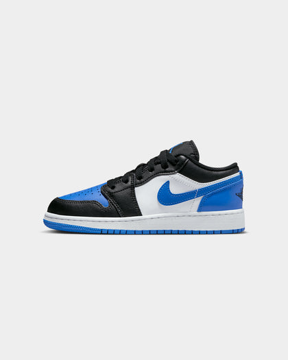 Jordan Kids' Air Jordan 1 Low BG (GS) "Black/Royal" White/Royal Blue