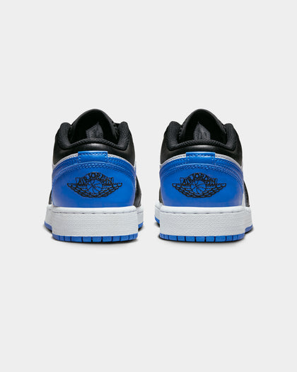 Jordan Kids' Air Jordan 1 Low BG (GS) "Black/Royal" White/Royal Blue