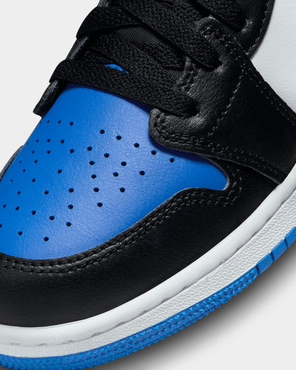 Jordan Kids' Air Jordan 1 Low BG (GS) "Black/Royal" White/Royal Blue