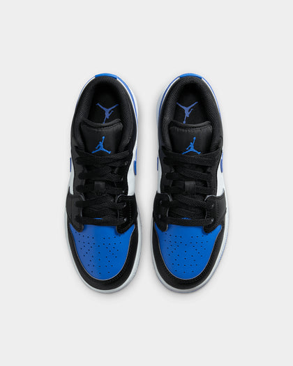 Jordan Kids' Air Jordan 1 Low BG (GS) "Black/Royal" White/Royal Blue