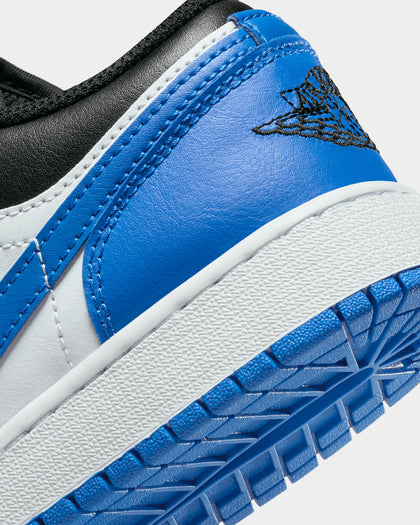 Jordan Kids' Air Jordan 1 Low BG (GS) "Black/Royal" White/Royal Blue