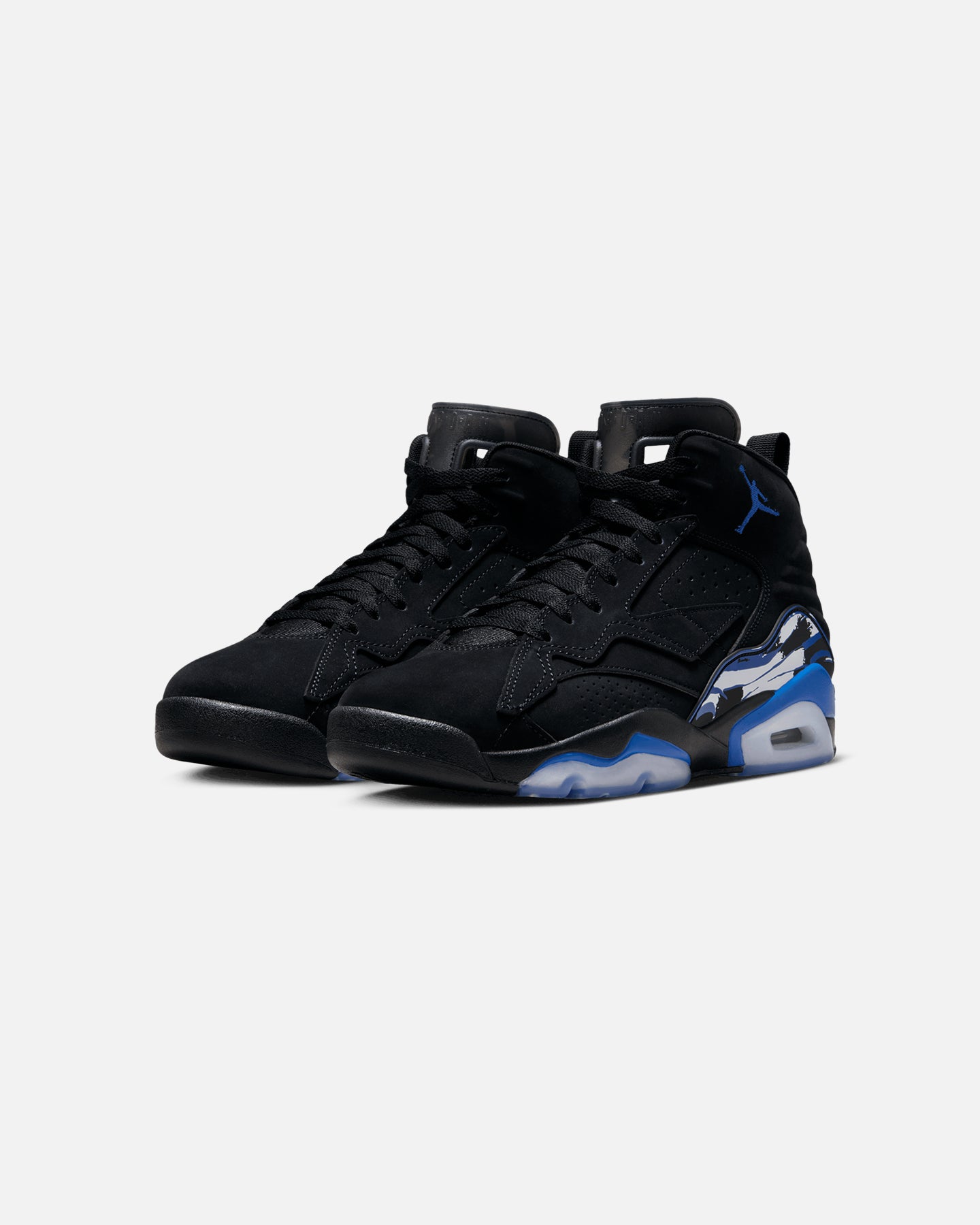 black and blue jumpmans