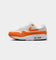 Nike Women's Air Max 1 '87 "Safety Orange" Neutral Grey/Safety Orange