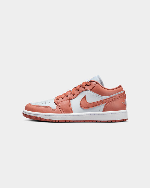 Jordan Women's Air Jordan 1 Low "Pink Salmon" Pure Platinum/Sky J Orange