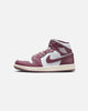 Jordan Women's Air Jordan 1 Mid "Sky J Mauve" Pure Platinum/Sky J Mauve