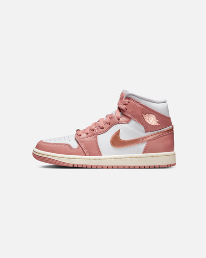 Jordan Women's Air Jordan 1 Mid SE Red Stardust/Metallic Copper