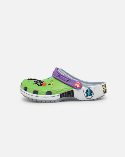Crocs X Pixar Toy Story  Buzz Lightyear Kids' Classic Clog (GS) Blue Grey