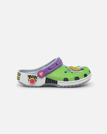Crocs X Pixar Toy Story  Buzz Lightyear Kids' Classic Clog (GS) Blue Grey