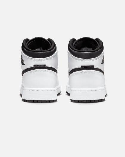 Jordan Kids' Air Jordan 1 Mid (GS) White/Black