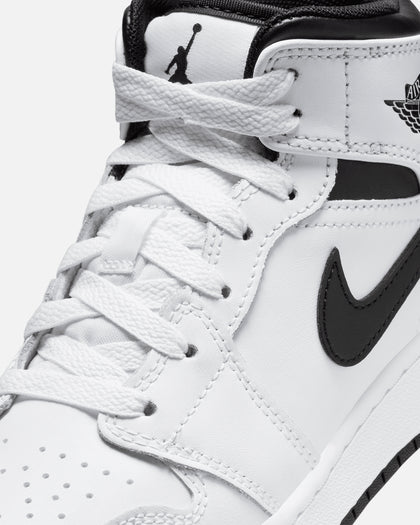 Jordan Kids' Air Jordan 1 Mid (GS) White/Black