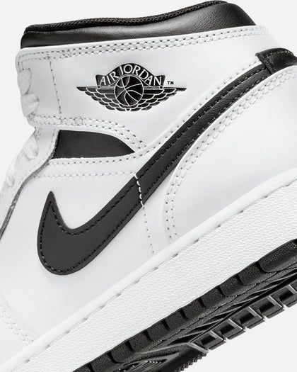 Jordan Kids' Air Jordan 1 Mid (GS) White/Black