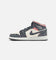 Jordan Kids' Air Jordan 1 Mid SE "Floral" (GS) Anthracite