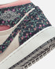 Jordan Kids' Air Jordan 1 Mid SE "Floral" (GS) Anthracite