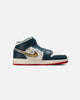 Jordan Kids' Air Jordan 1 Mid SE "Take Flight" (GS) Armoury Navy/Metallic Gold