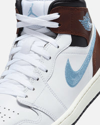 Jordan Air Jordan 1 Mid SE V2 White/Blue Grey