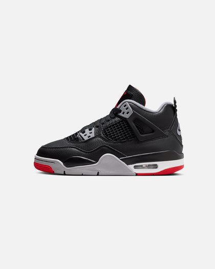 Jordan Kids' Air Jordan 4 Retro (GS) Black/Fire Red
