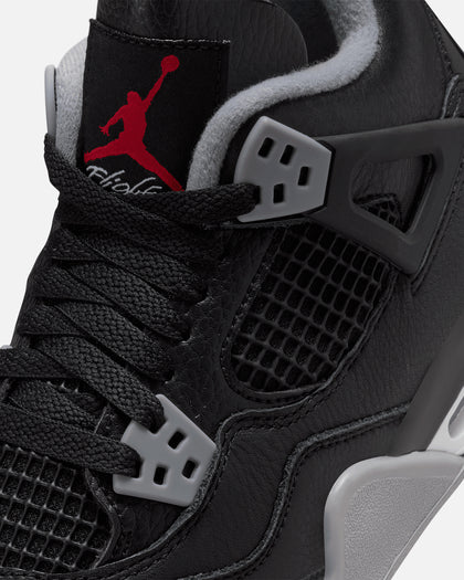 Jordan Kids' Air Jordan 4 Retro (GS) Black/Fire Red