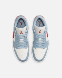 Jordan Women's Air Jordan 1 Low Sail/Dune Red