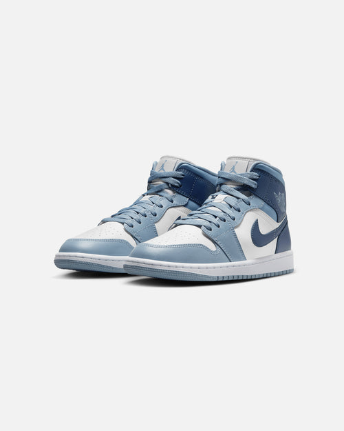 Jordan Women's Air Jordan 1 Mid Sail/Diffused Blue