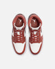 Jordan Women's Air Jordan 1 Mid Dusty Peach/Sail/White/Night Maroon