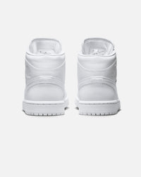 Jordan Women's Air Jordan 1 Mid 365 White/White