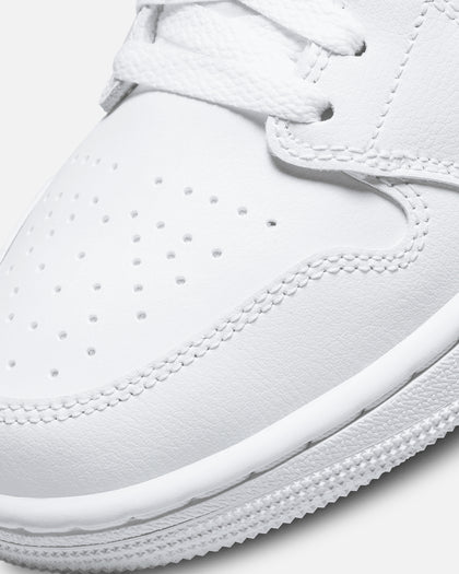 Jordan Women's Air Jordan 1 Mid 365 White/White