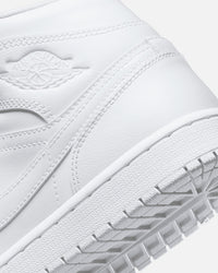 Jordan Women's Air Jordan 1 Mid 365 White/White
