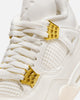 Jordan Women's Air Jordan 4 Retro "White And Gold" Sail/Metallic Gold
