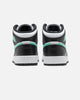 Jordan Kids' Air Jordan 1 Mid (GS) White/Green Glow