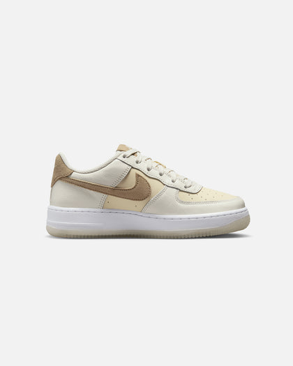 Nike Kids' Air Force 1 LV8 Sail/Khaki-Coco