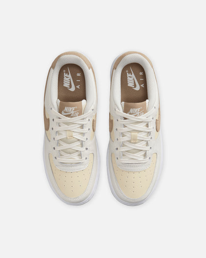 Nike Kids' Air Force 1 LV8 Sail/Khaki-Coco