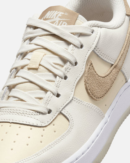 Nike Kids' Air Force 1 LV8 Sail/Khaki-Coco
