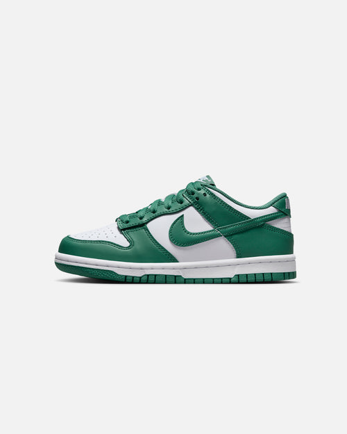 Nike Kids' Dunk Low "Bi-coastal Green" (GS) White/Bicoastal
