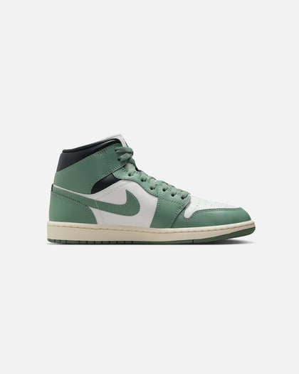Jordan Women's Air Jordan 1 Mid Sail/Jade Smoke