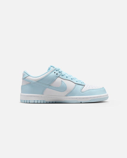 Nike Kids' Dunk Low (GS) White/Glacier Blue