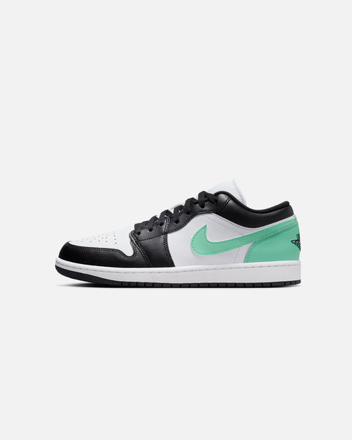 Jordan Air Jordan 1 Low "Green Glow" White/Black-Green