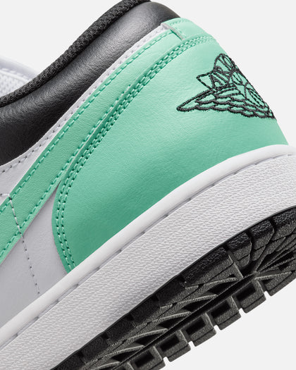 Jordan Air Jordan 1 Low "Green Glow" White/Black-Green