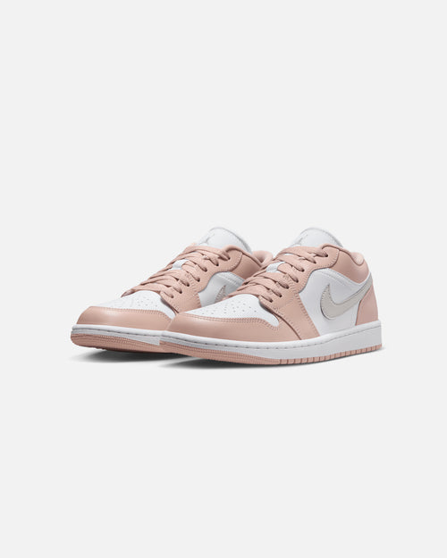 Jordan Women's Air Jordan 1 Low "Particle Beige" White/Light Bronze