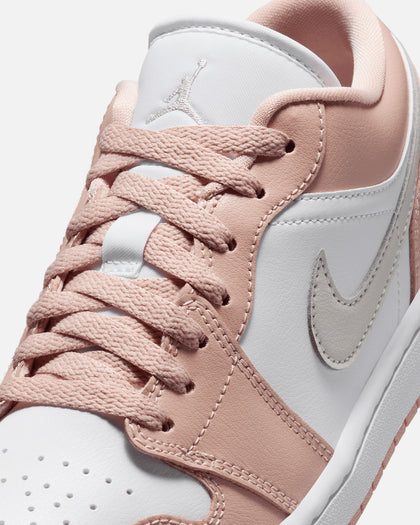 Jordan Women's Air Jordan 1 Low "Particle Beige" White/Light Bronze