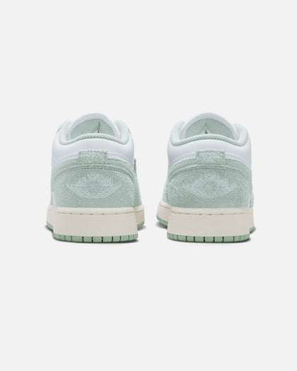 Jordan Kids' Air Jordan 1 Low SE (GS) White/Seafoam-Sail