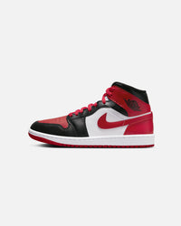 Jordan Women's Air Jordan 1 Mid Black/Gym Red