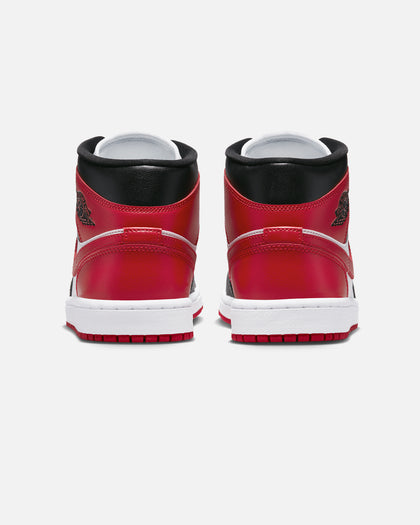 Jordan Women's Air Jordan 1 Mid Black/Gym Red