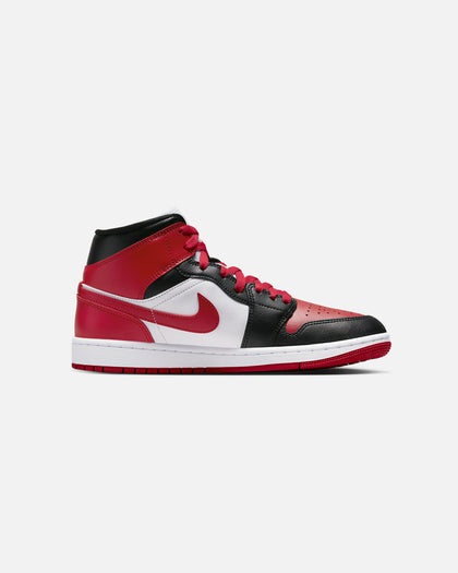 Jordan Women's Air Jordan 1 Mid Black/Gym Red