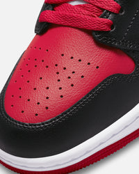 Jordan Women's Air Jordan 1 Mid Black/Gym Red